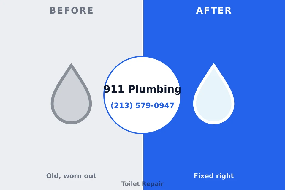 Before and after: plumbing repair Huachuca City, AZ